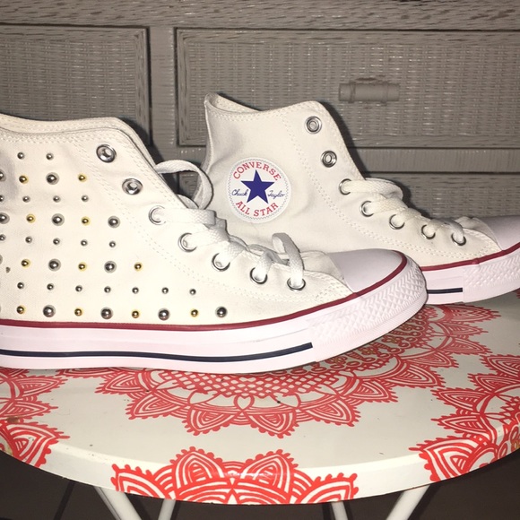 High top Converse All Star Chuck Taylors - Picture 4 of 5